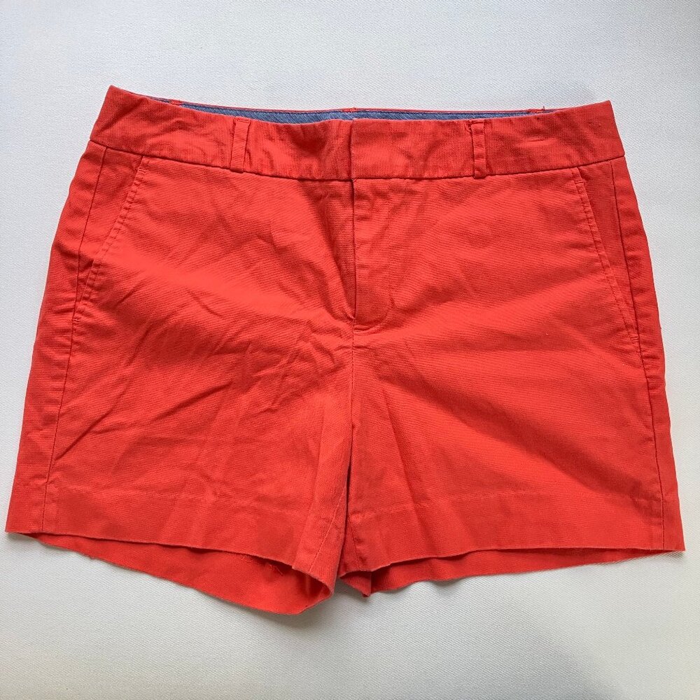 Salmon pink cotton bermuda shorts by Banana Republic. Women's Size 10